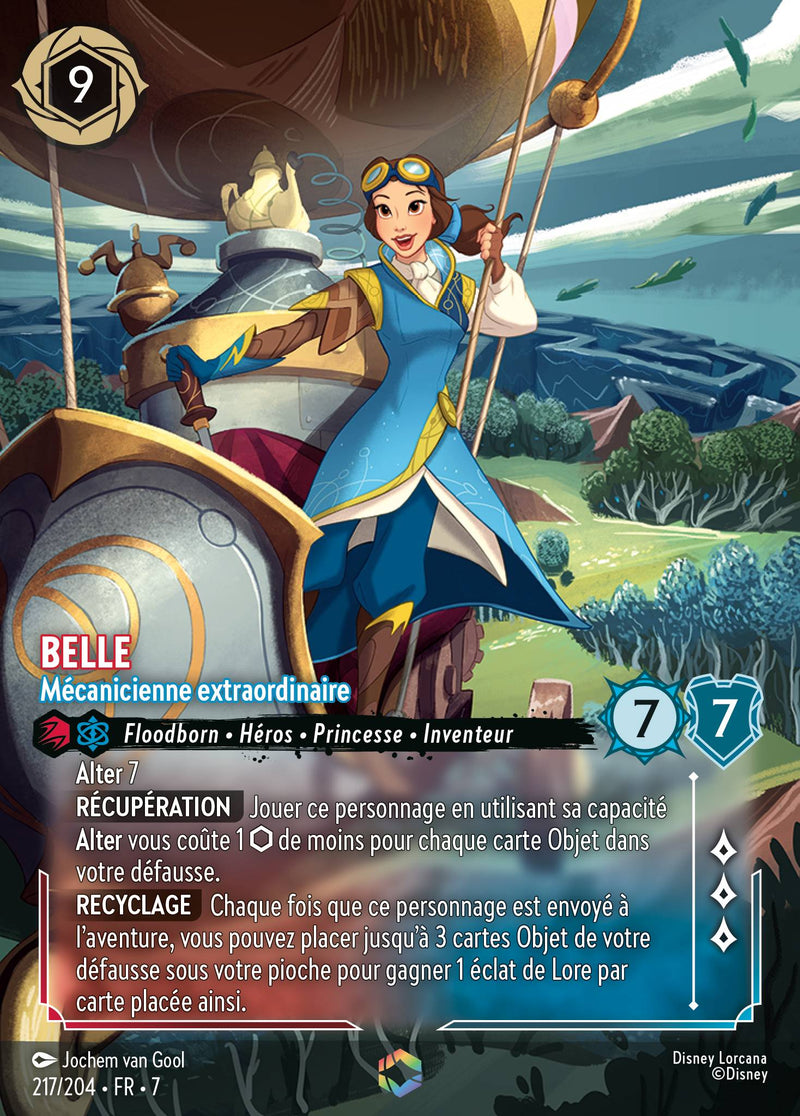 217/204 - Belle - Mécanicienne extraordinaire
