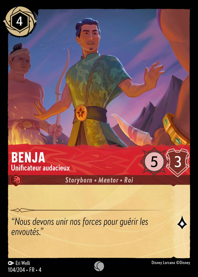 104/204 - Benja - Unificateur audacieux