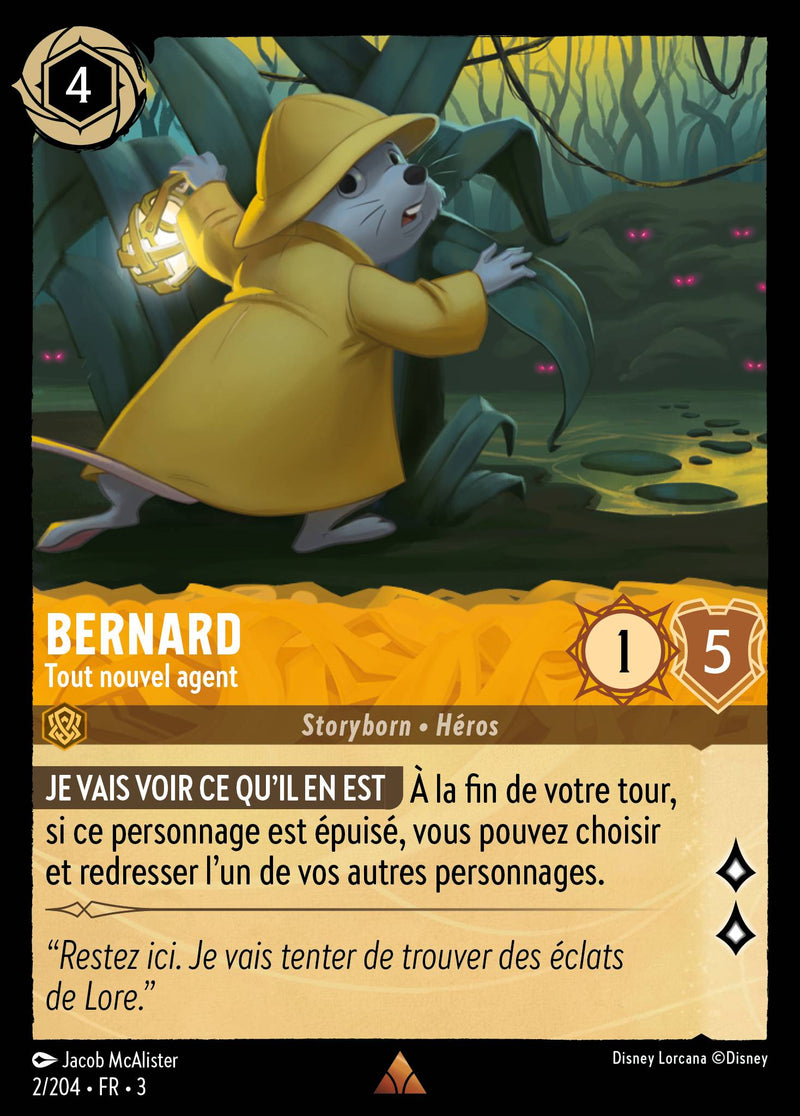 002/204 - Bernard - Tout nouvel agent