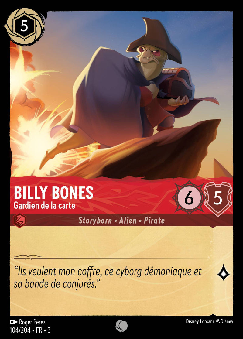 104/204 - Billy Bones - Gardien de la carte