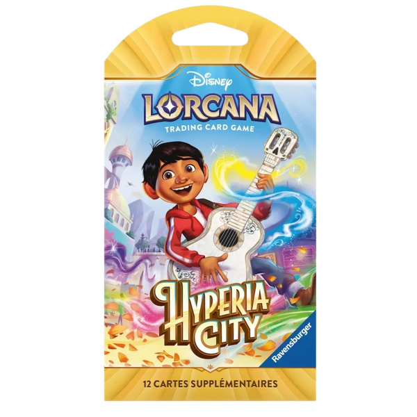 Blister booster Disney Lorcana Hyperia City - Miguel (Coco)