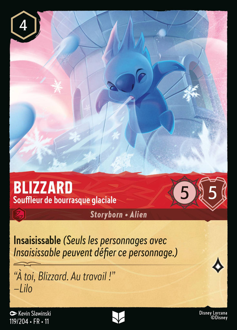 119/204 - Blizzard - Souffleur de bourrasque glaciale