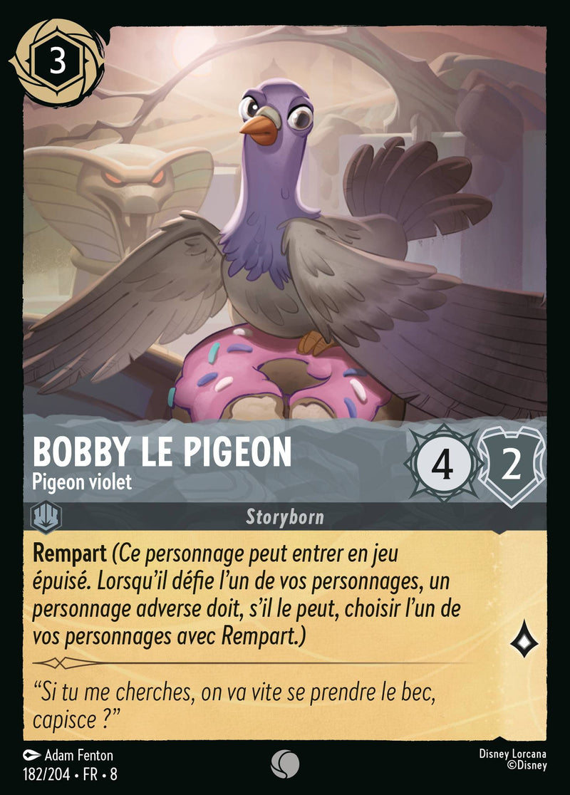 182/204 - Bobby le pigeon - Pigeon violet