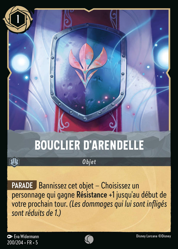Bouclier d'Arendelle — Carte Disney Lorcana 200 Ciel Scintillant
