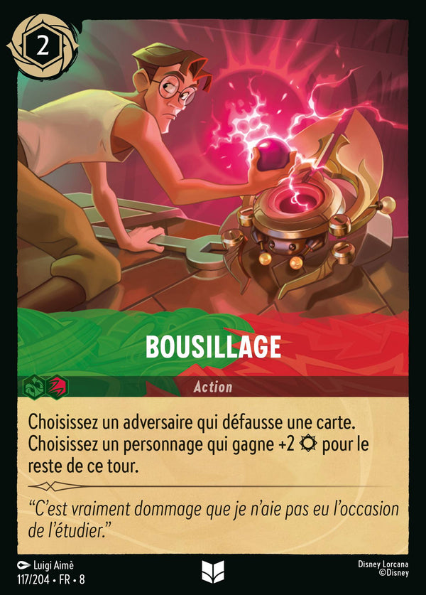 Bousillage — Carte Disney Lorcana 117 Le Règne de Jafar