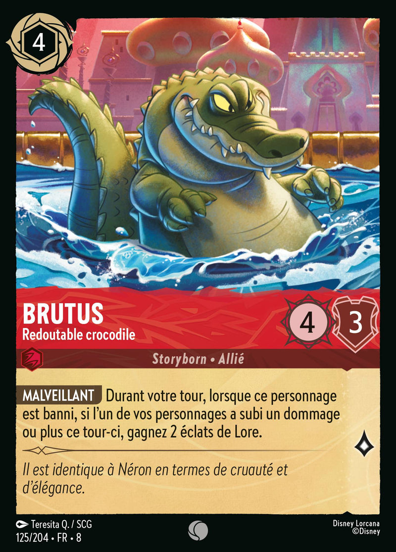 125/204 - Brutus - Redoutable crocodile