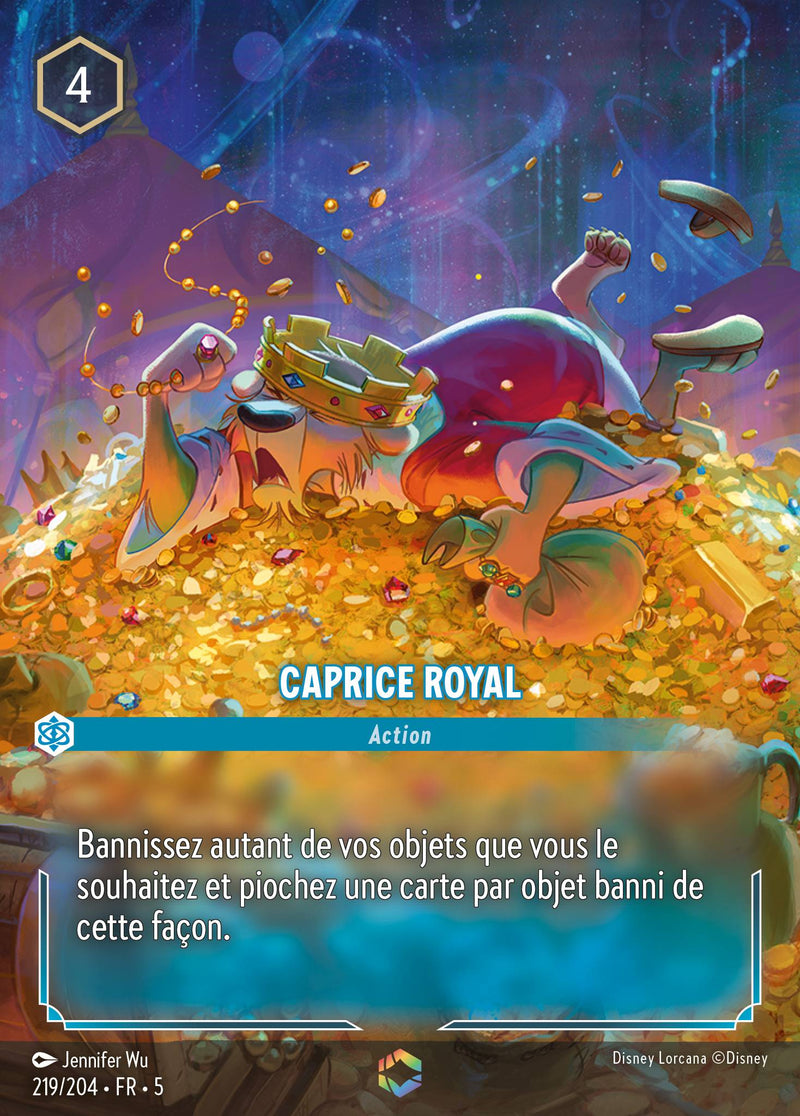 219/204 - Caprice royal
