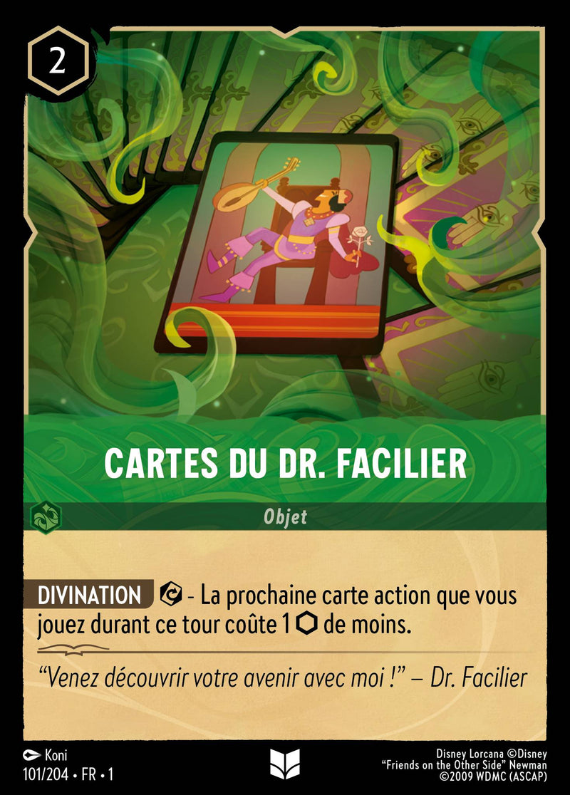 101/204 - Cartes du Dr. Facilier