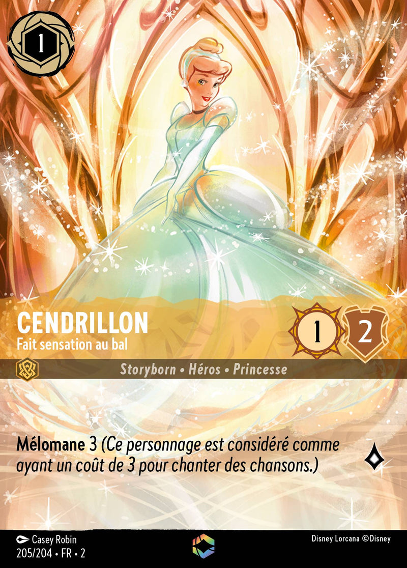 205/204 - Cendrillon - Fait sensation au bal