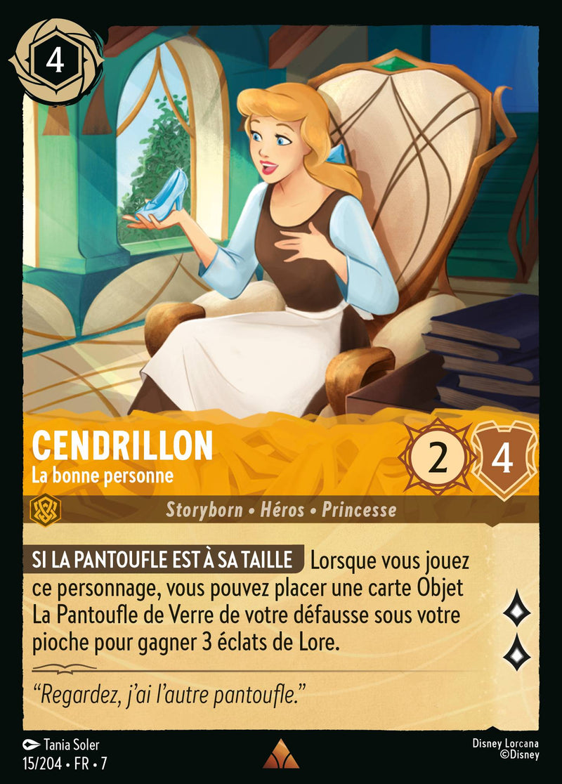 015/204 - Cendrillon - La bonne personne