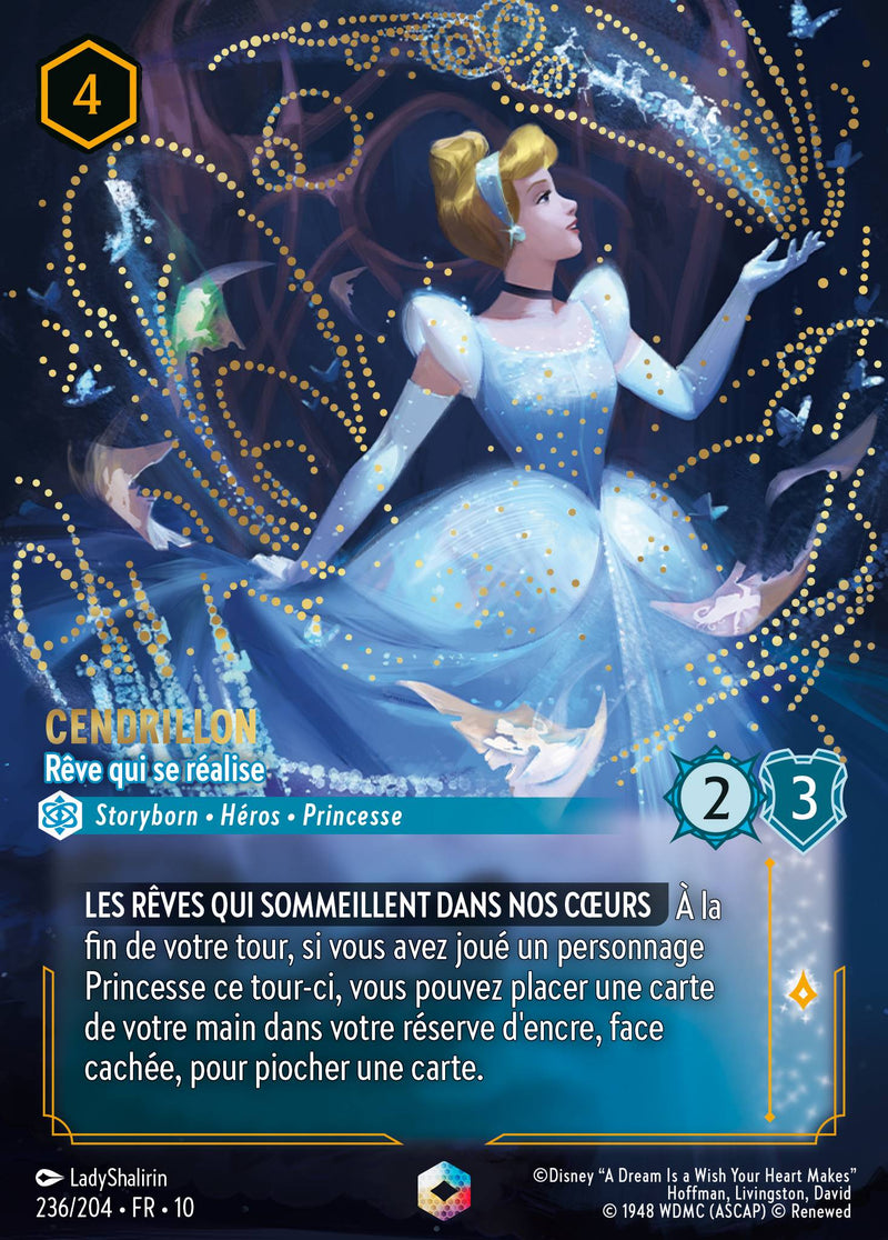 236/204 - Cendrillon - Rêve qui se réalise