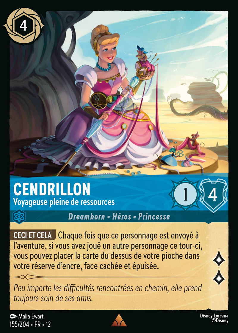 155/204 - Cendrillon - Voyageuse pleine de ressources