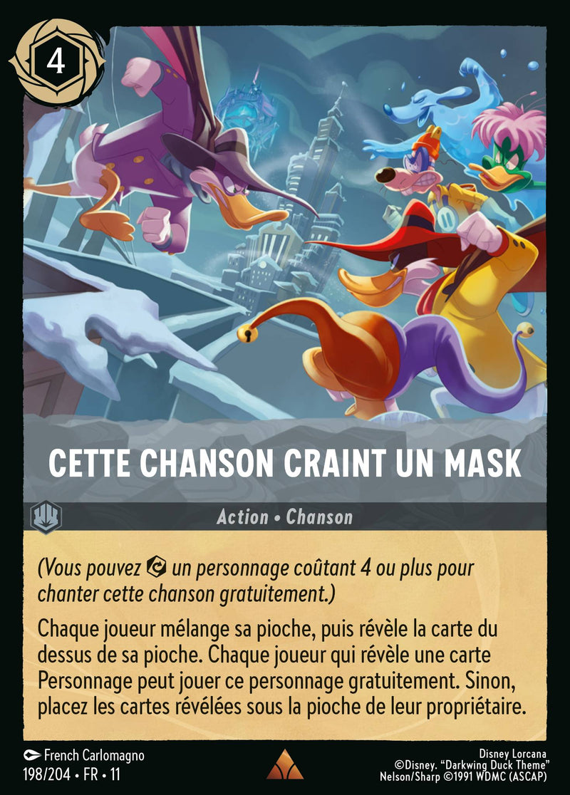 198/204 - Cette chanson craint un mask