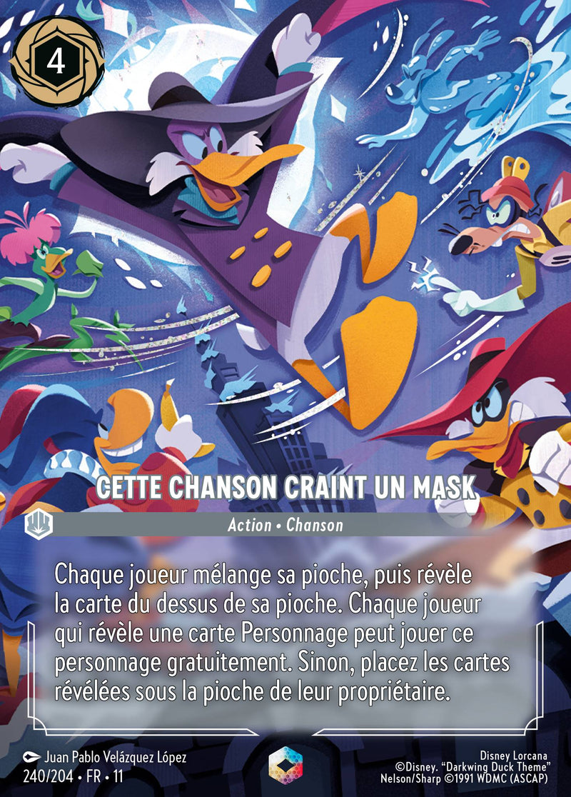 240/204 - Cette chanson craint un mask