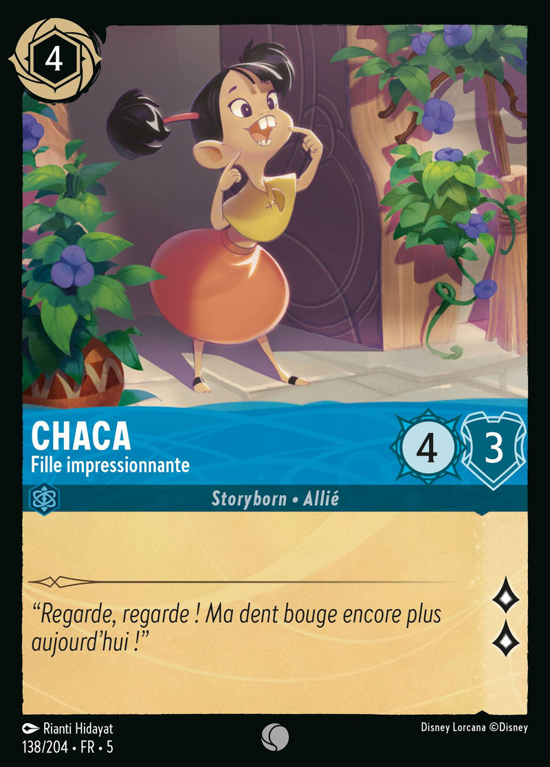 138/204 - Chaca - Fille impressionnante