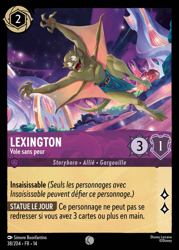 Lexington - Vole sans peur - Carte Disney Lorcana 38 Hyperia City