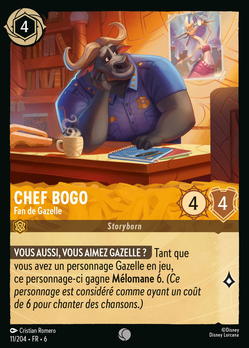 011/204 - Chef Bogo - Fan de Gazelle