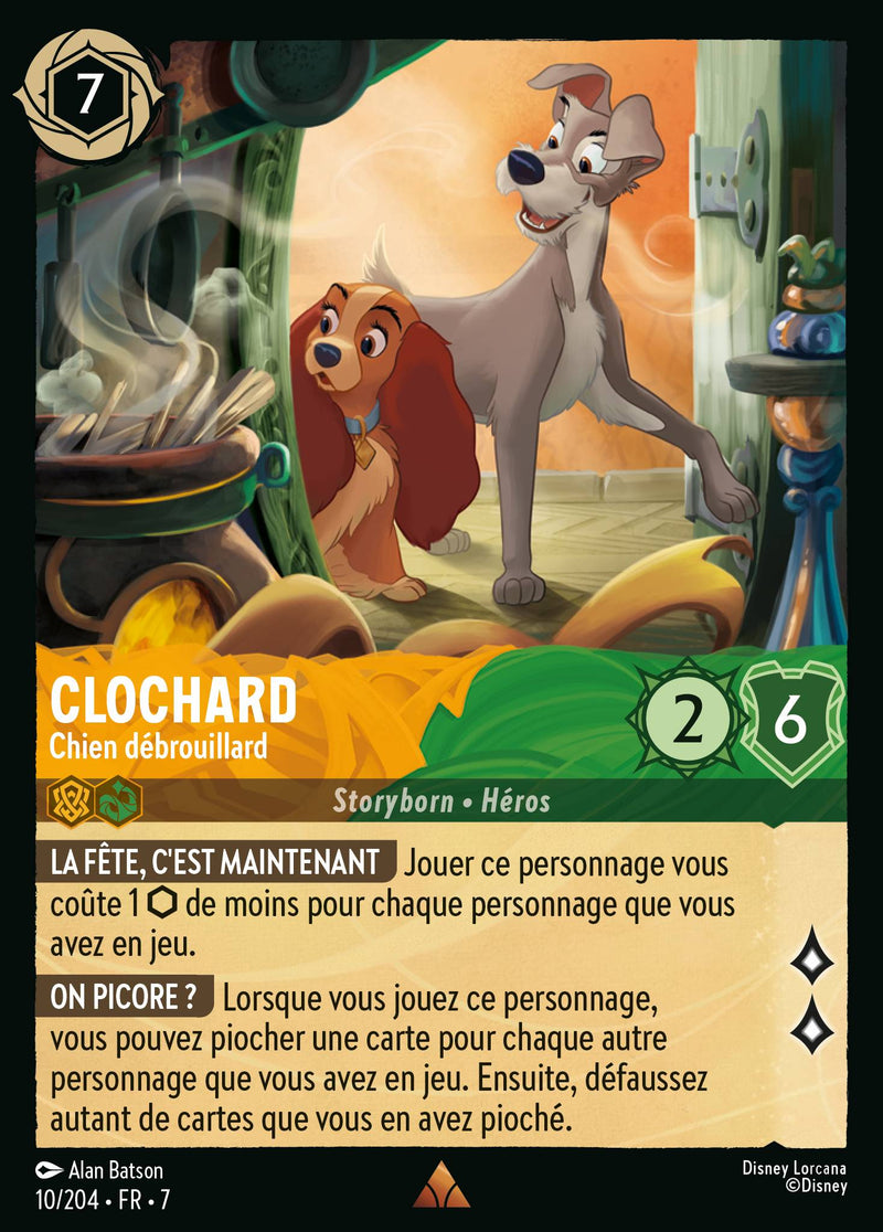010/204 - Clochard - Chien débrouillard