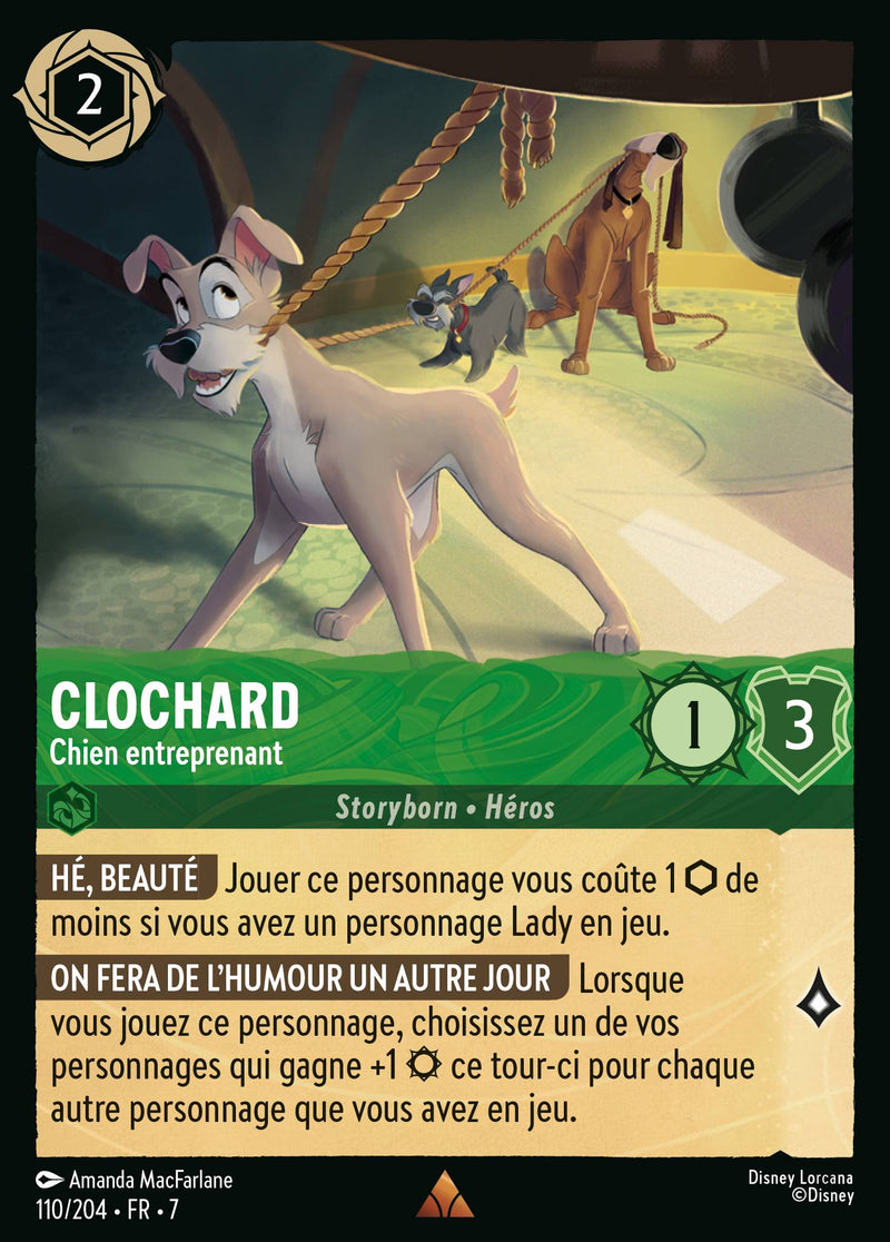110/204 - Clochard - Chien entreprenant