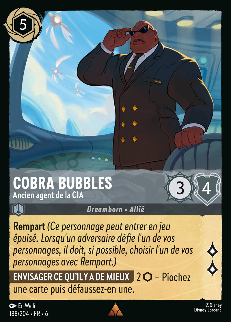 188/204 - Cobra Bubbles - Ancien agent de la CIA