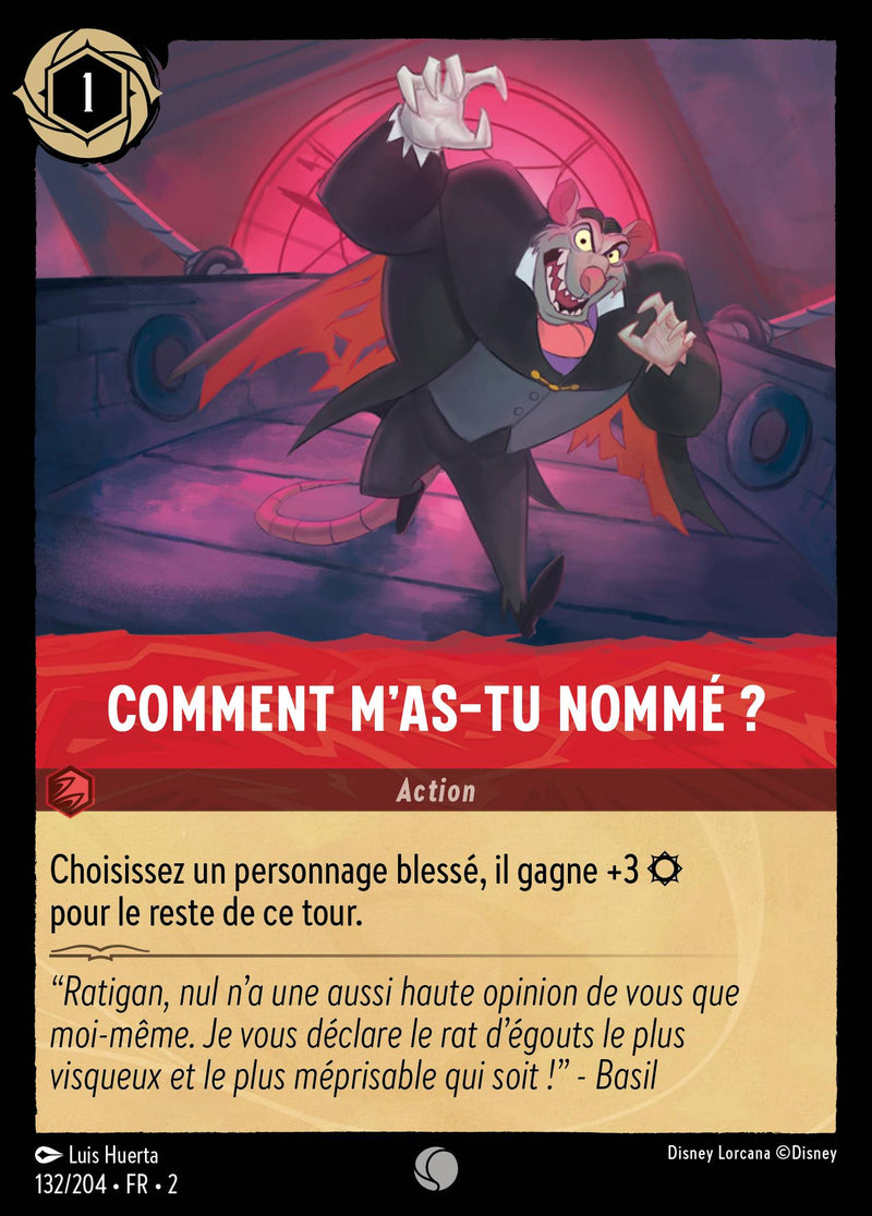 132/204 - Comment m'as-tu nommé ?