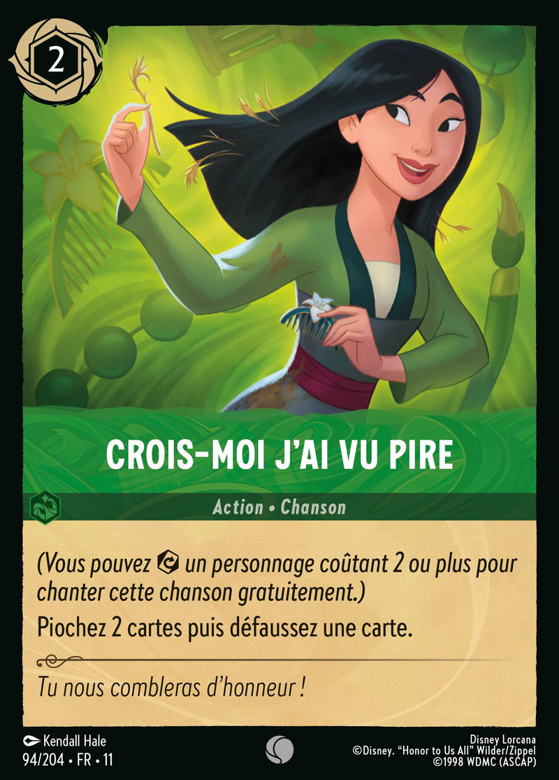 094/204 - Crois-moi j'ai vu pire