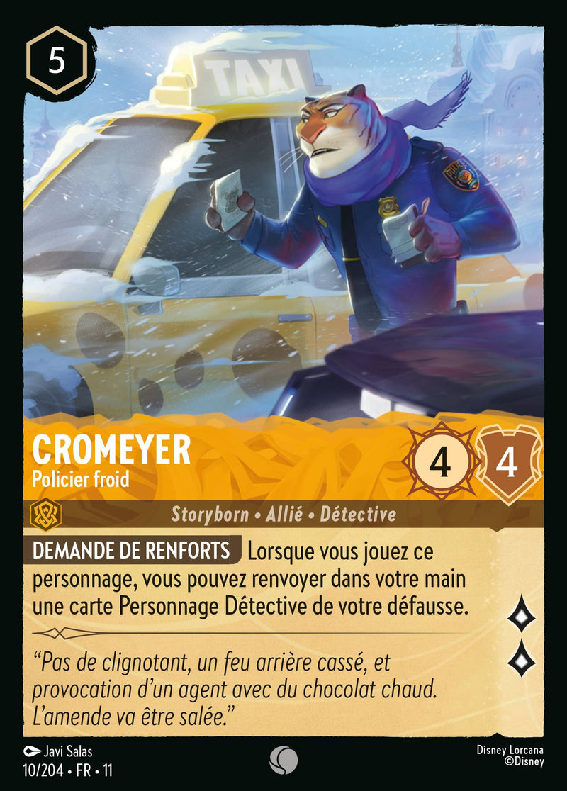 010/204 - Cromeyer - Policier froid
