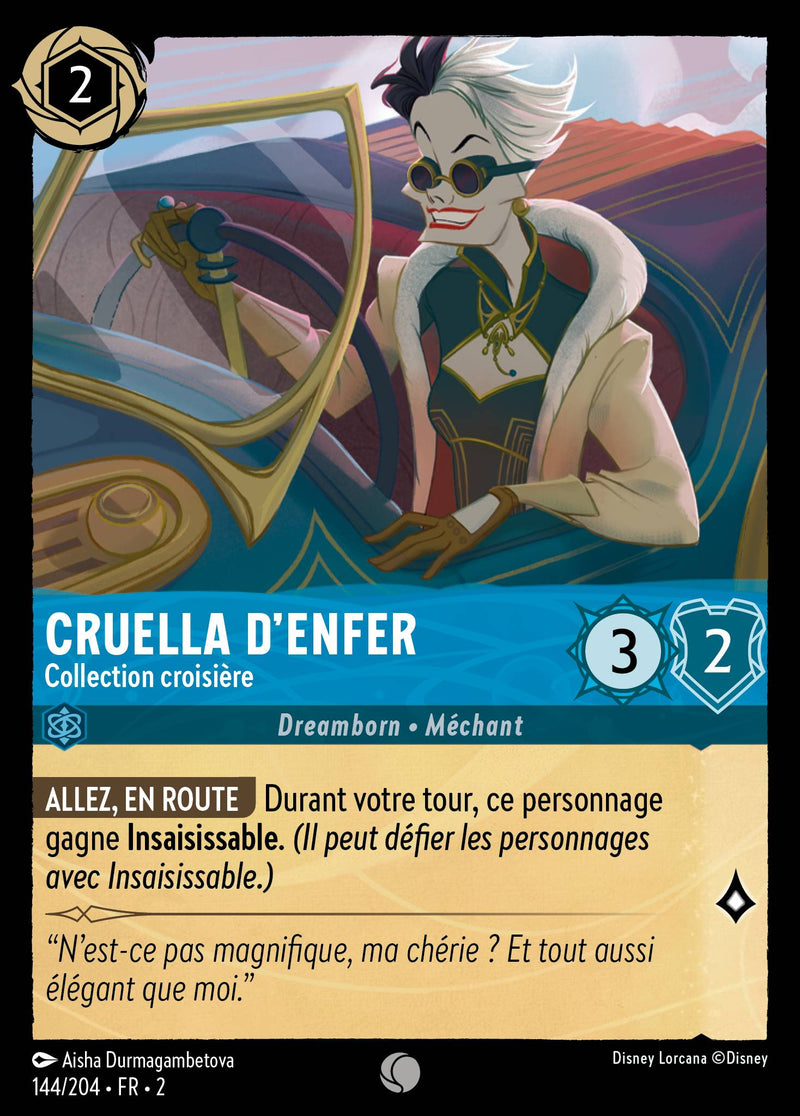 144/204 - Cruella d'Enfer - Collection croisière