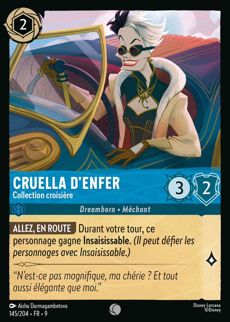 145/204 - Cruella d'Enfer - Collection croisière