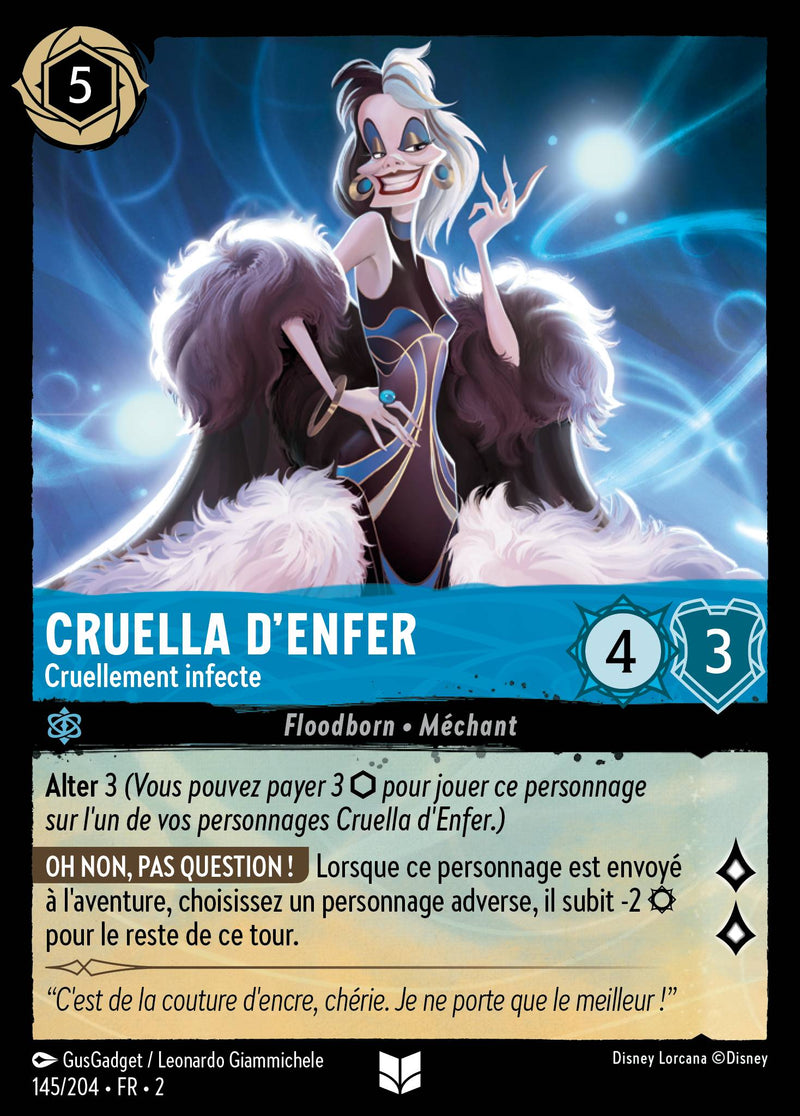 145/204 - Cruella d'Enfer - Cruellement infecte