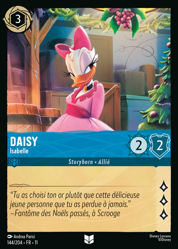 Daisy - Isabelle — Carte Disney Lorcana 144 Givresort