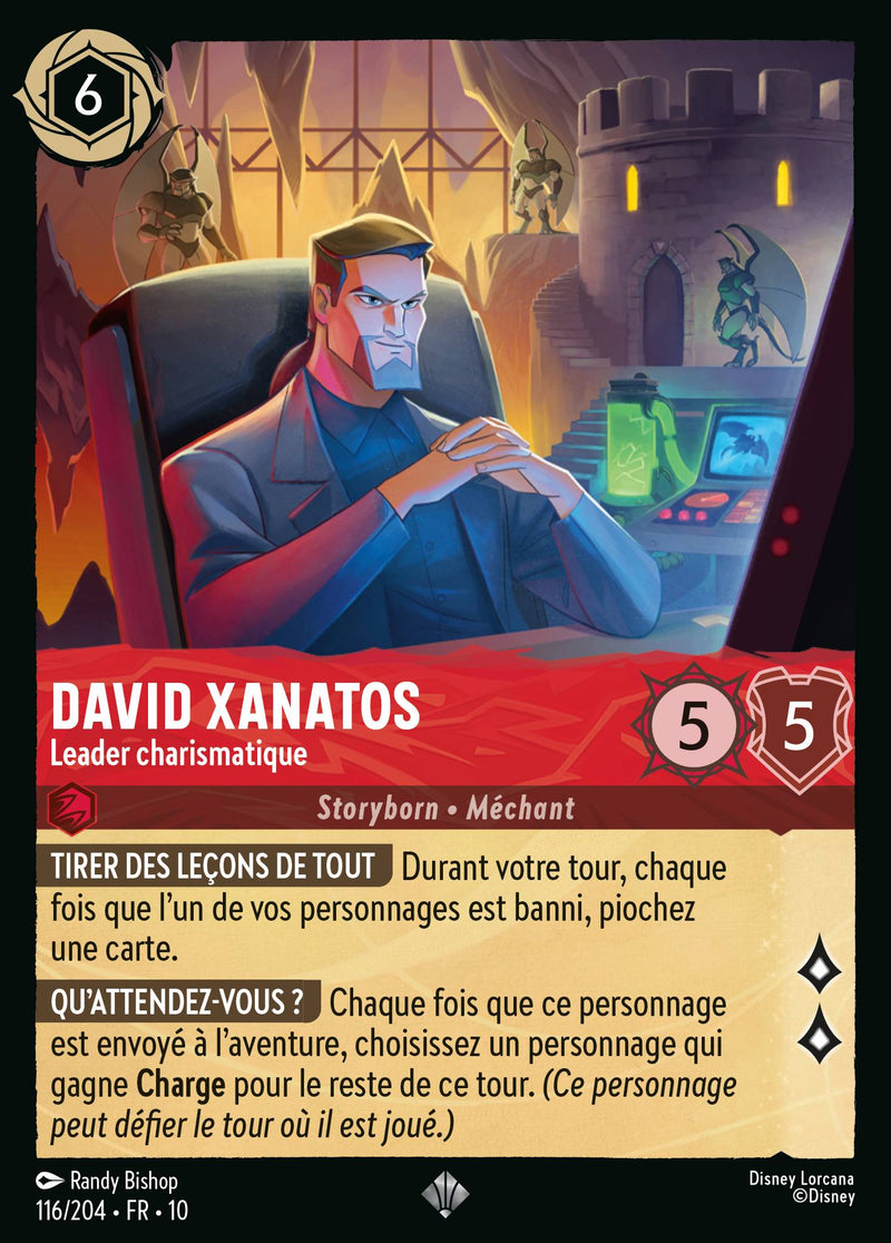 116/204 - David Xanatos - Leader charismatique