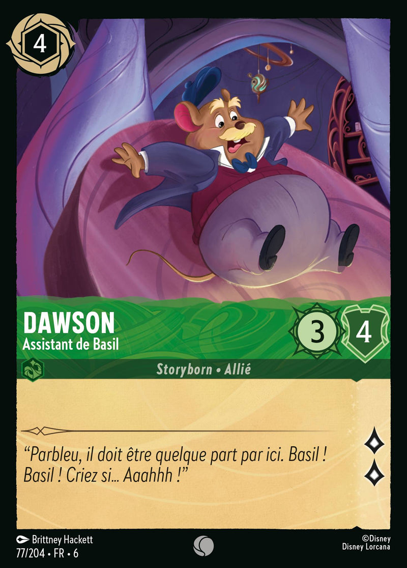 077/204 - Dawson - Assistant de Basil