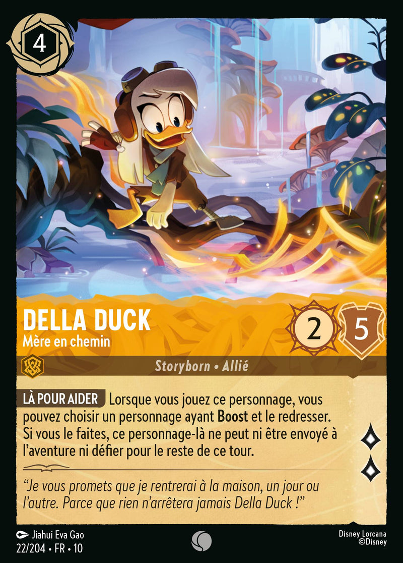 022/204 - Della Duck - Mère en chemin
