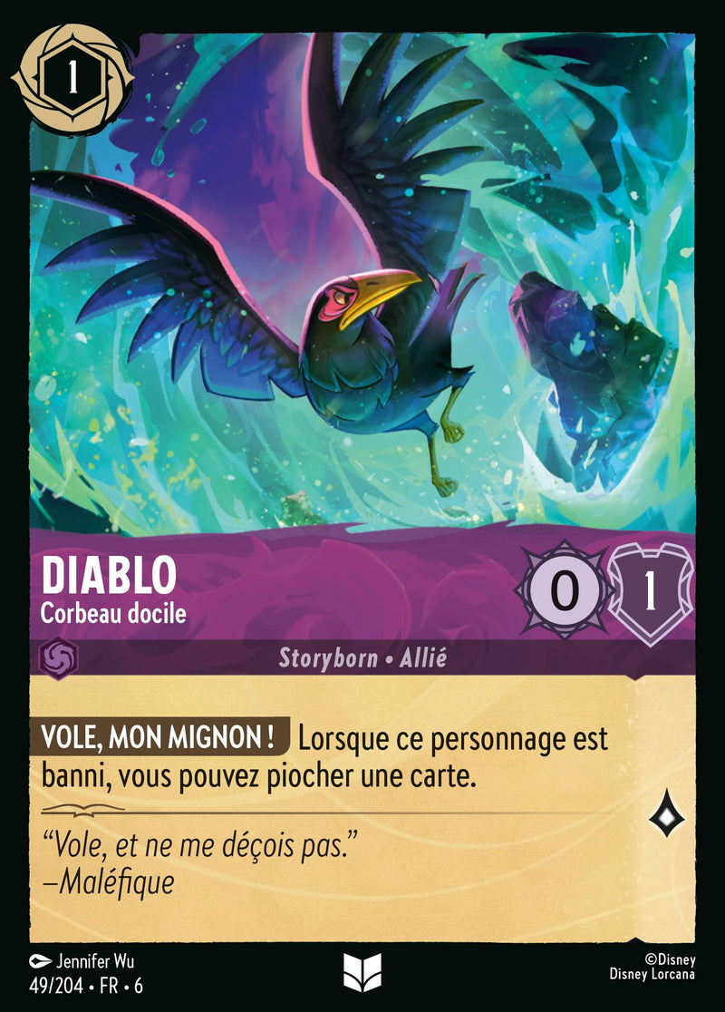 049/204 - Diablo - Corbeau docile