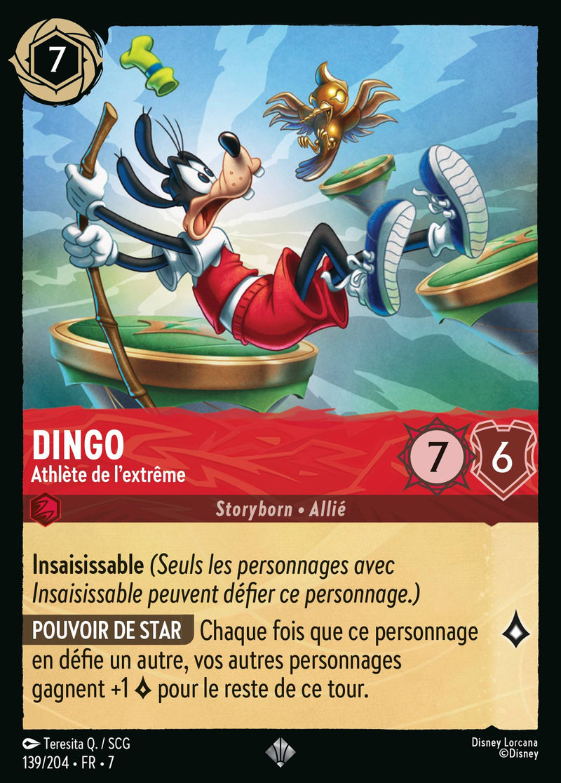 139/204 - Dingo - Athlète de l'extrême