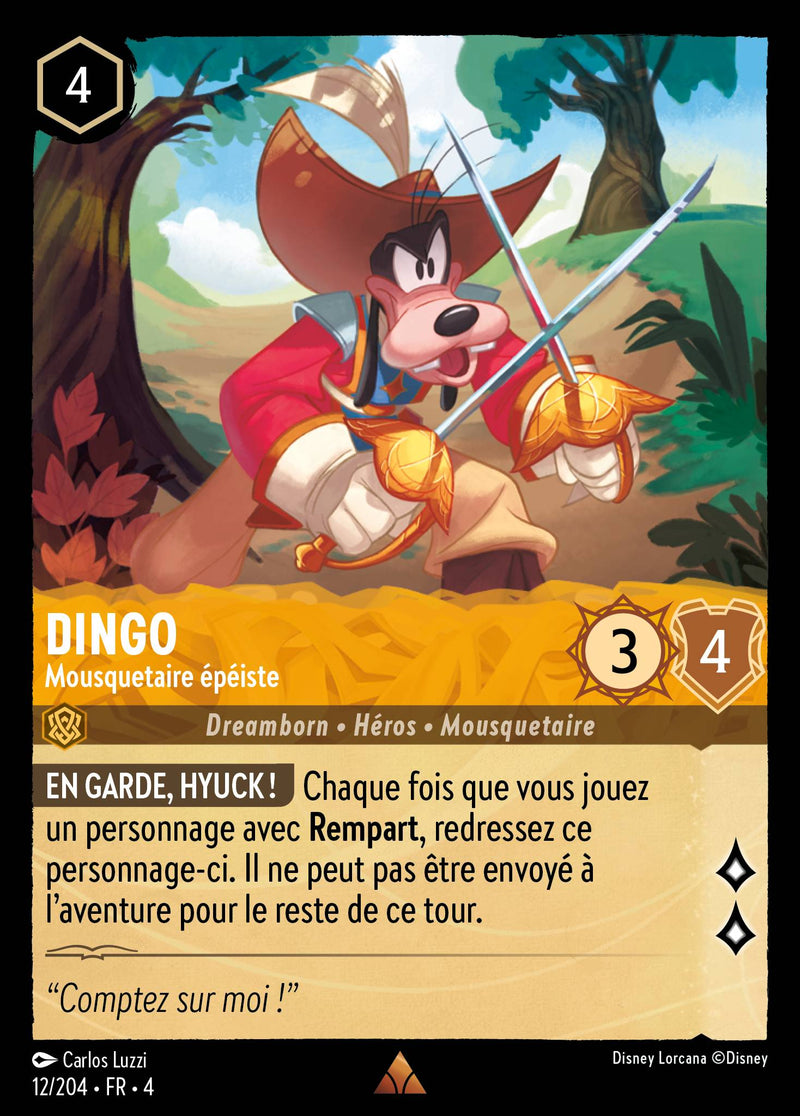 012/204 - Dingo - Mousquetaire épéiste