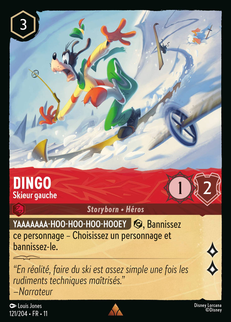 121/204 - Dingo - Skieur gauche