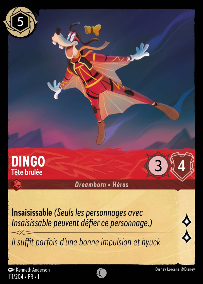 111/204 - Dingo - Tête brulée