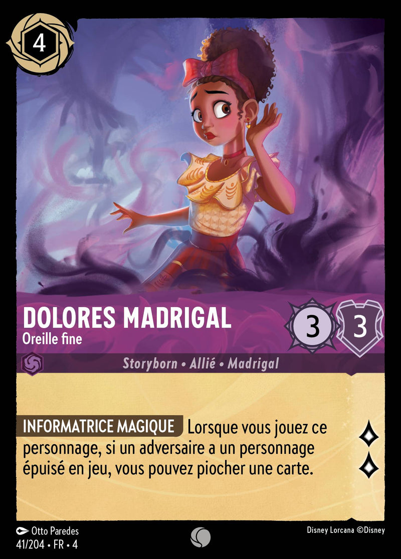 041/204 - Dolores Madrigal - Oreille fine