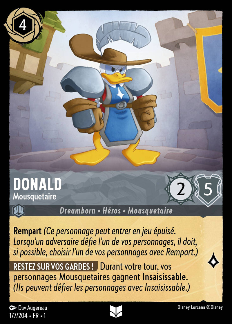 177/204 - Donald - Mousquetaire