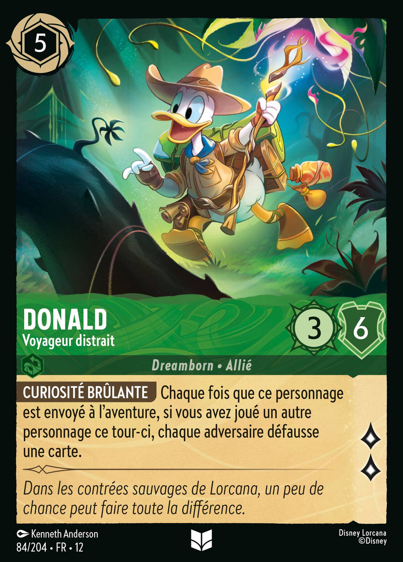 084/204 - Donald - Voyageur distrait
