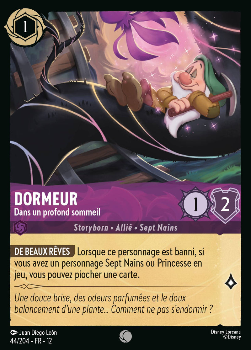 044/204 - Dormeur - Dans un profond sommeil