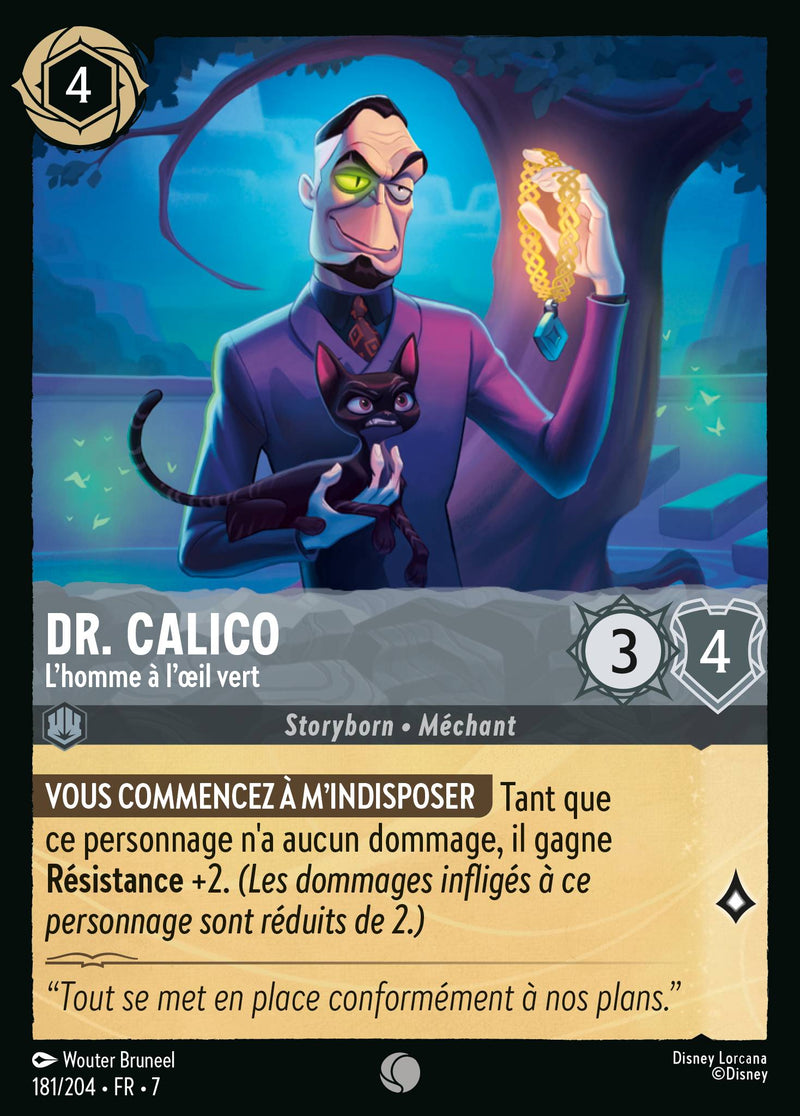 181/204 - Dr. Calico - L'homme à l'œil vert