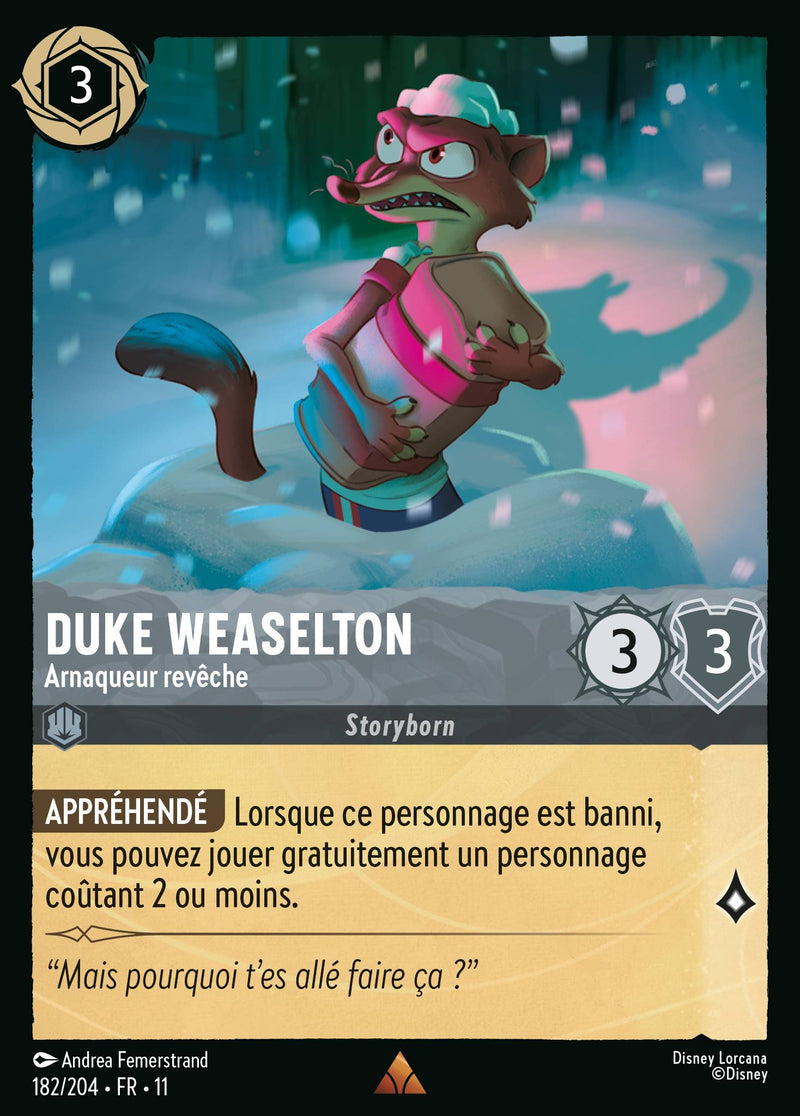 182/204 - Duke Weaselton - Arnaqueur revêche