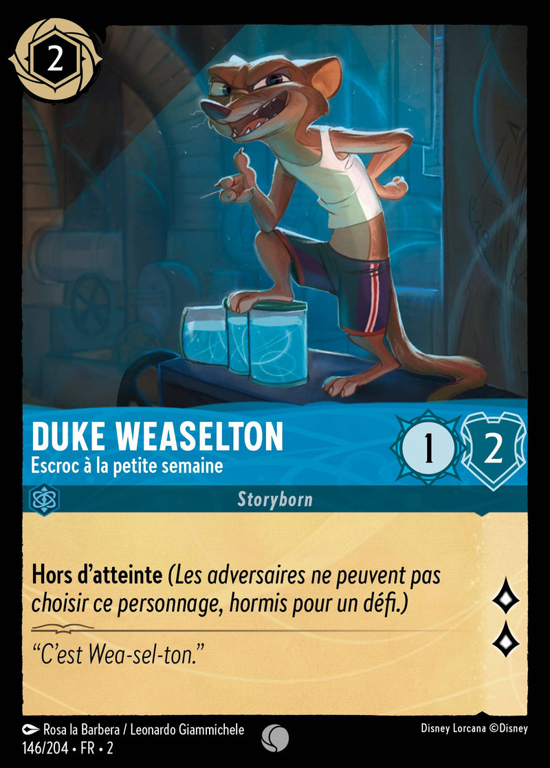 146/204 - Duke Weaselton - Escroc à la petite semaine