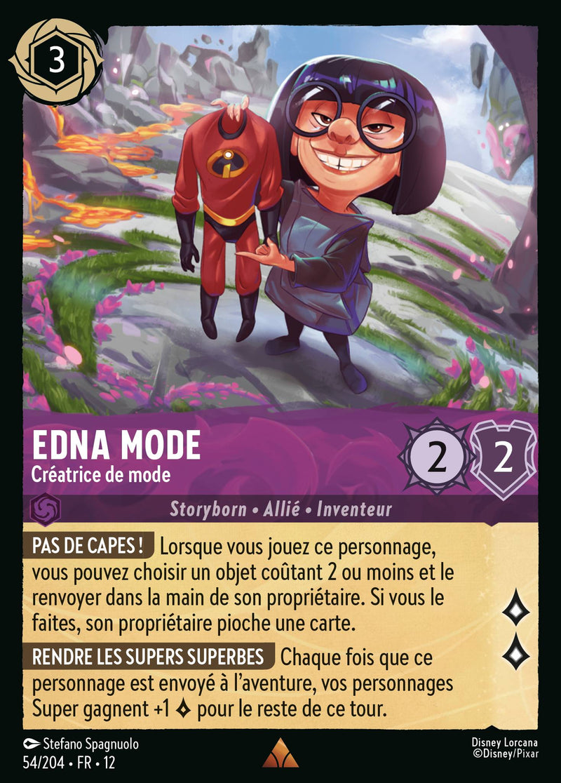 054/204 - Edna Mode - Créatrice de mode
