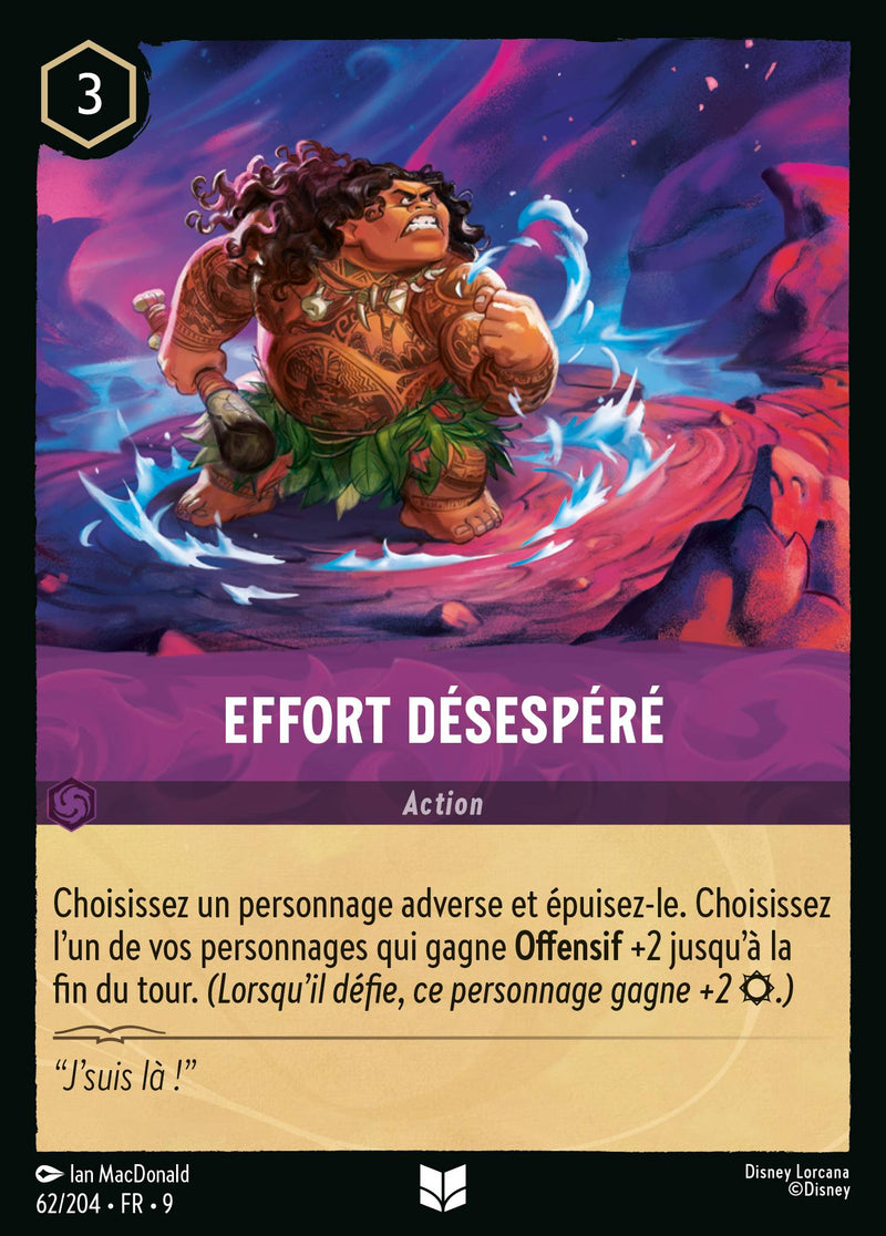062/204 - Effort désespéré