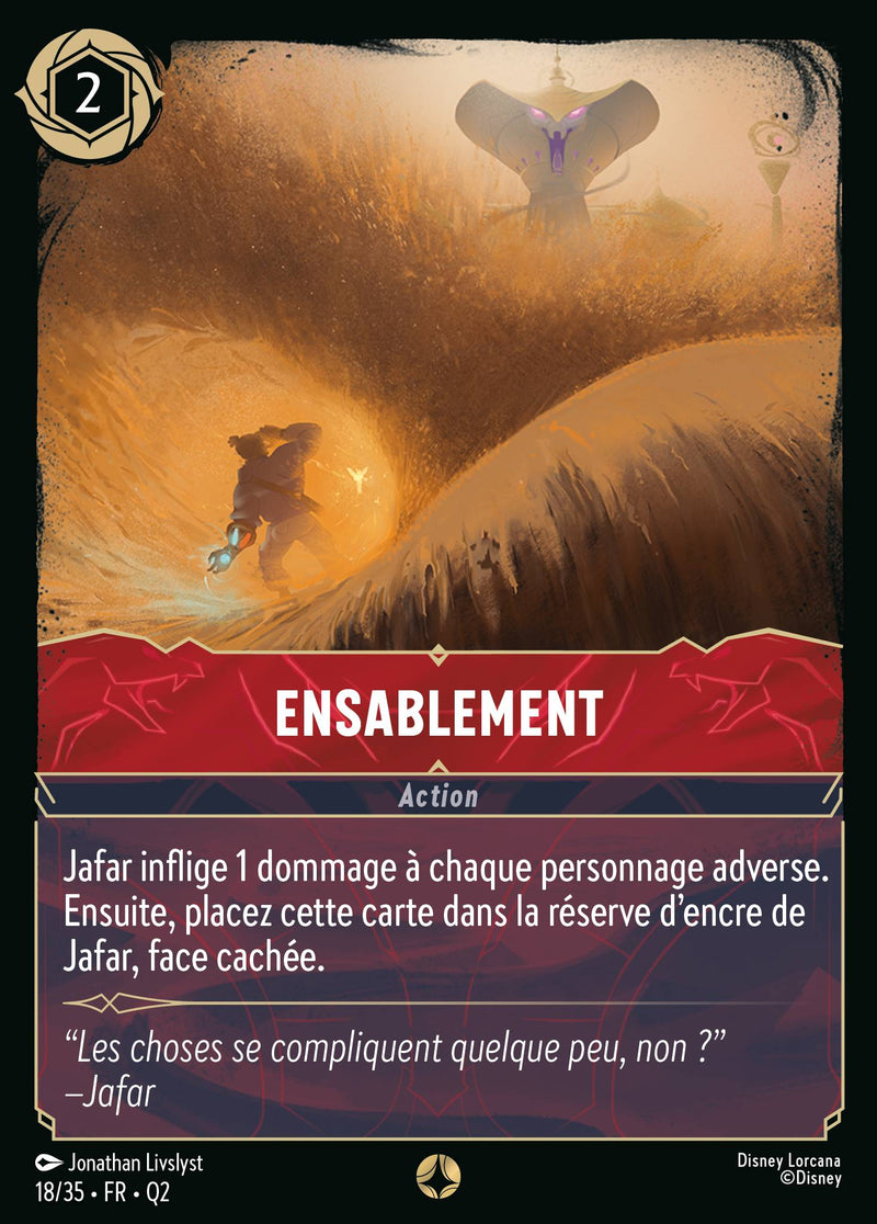 018/035 - Ensablement