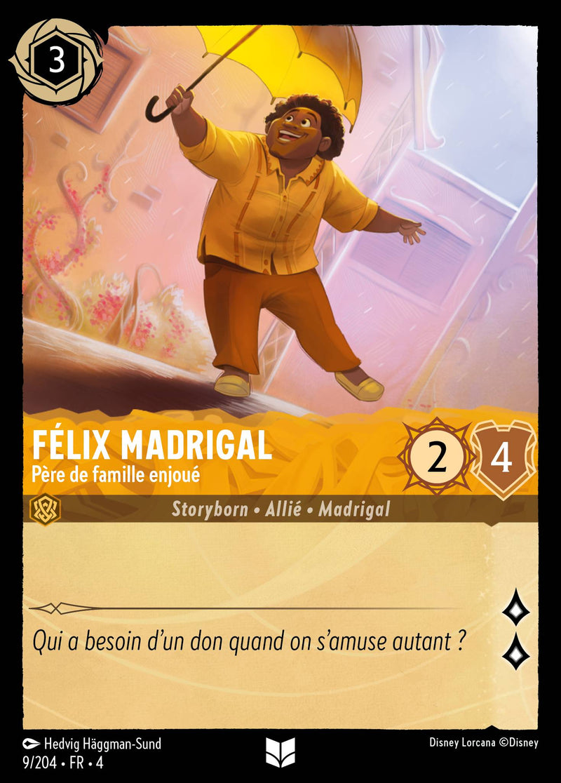 009/204 - Félix Madrigal - Père de famille enjoué